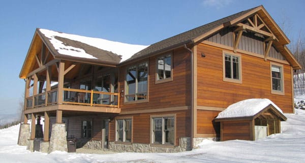 J. L. Adler Carpentry - Custom Home Winter