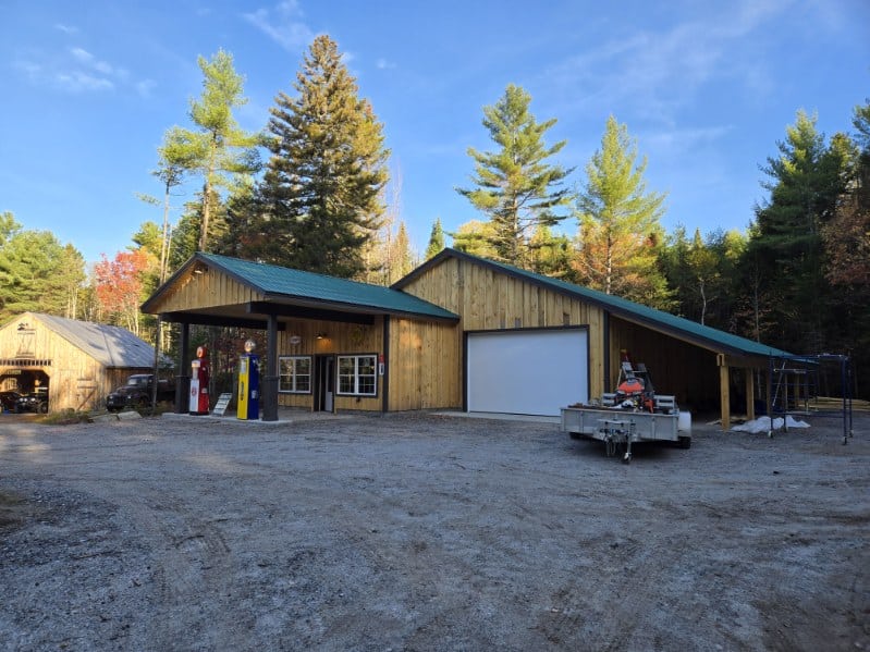 J. L. Adler Carpentry - Old Fashion Gas Station